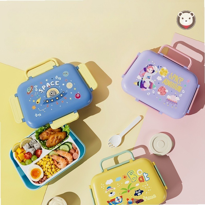 Meal Prep Lunch Boxes - BPA-Free Food Grade Microwave Safe Lunch