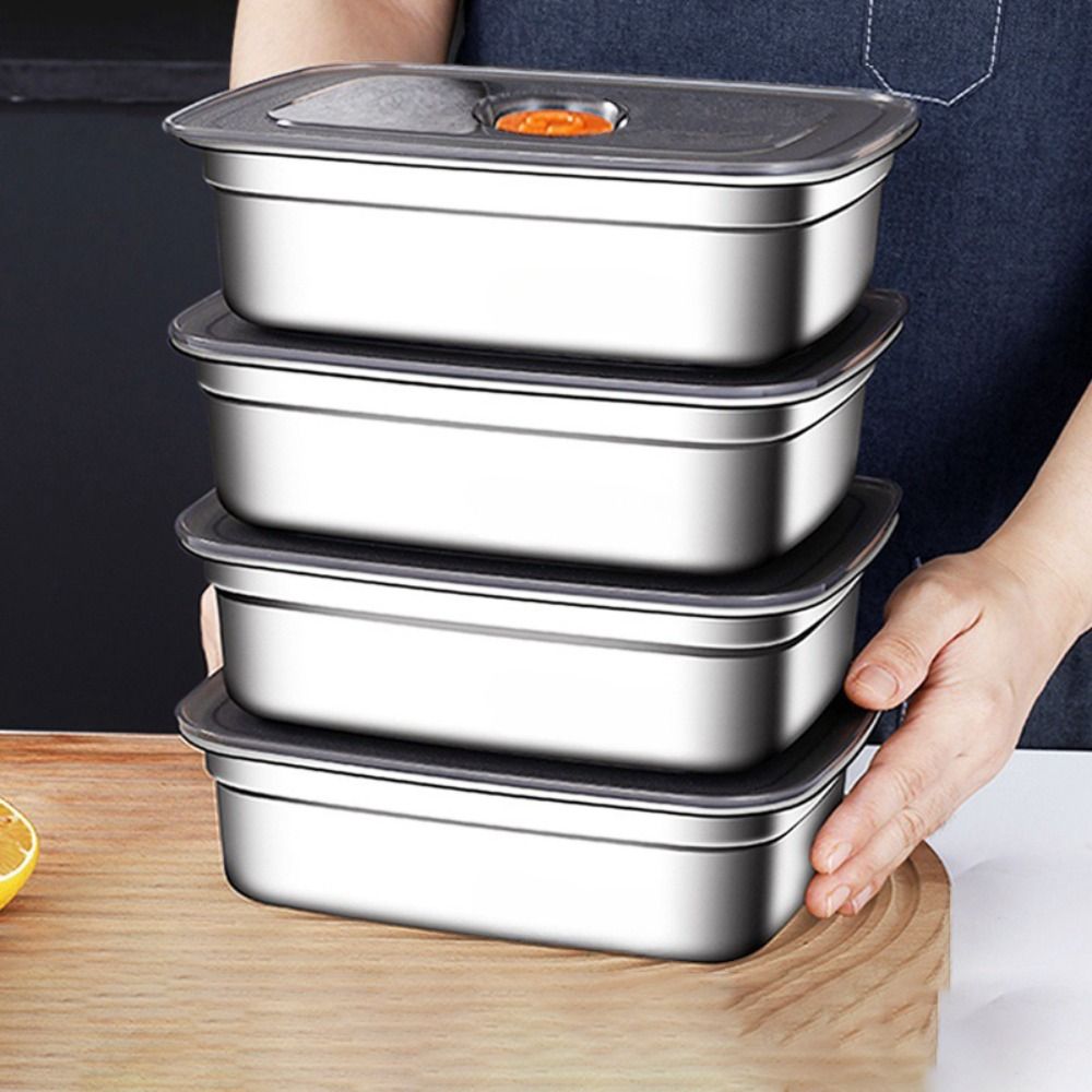 Stainless Steel Camping Lunch  - đánh giá và giá Meal Prep Lunch Boxes