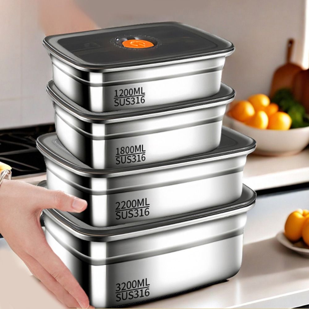 Stainless Steel Camping Lunch  - đánh giá và giá Meal Prep Lunch Boxes