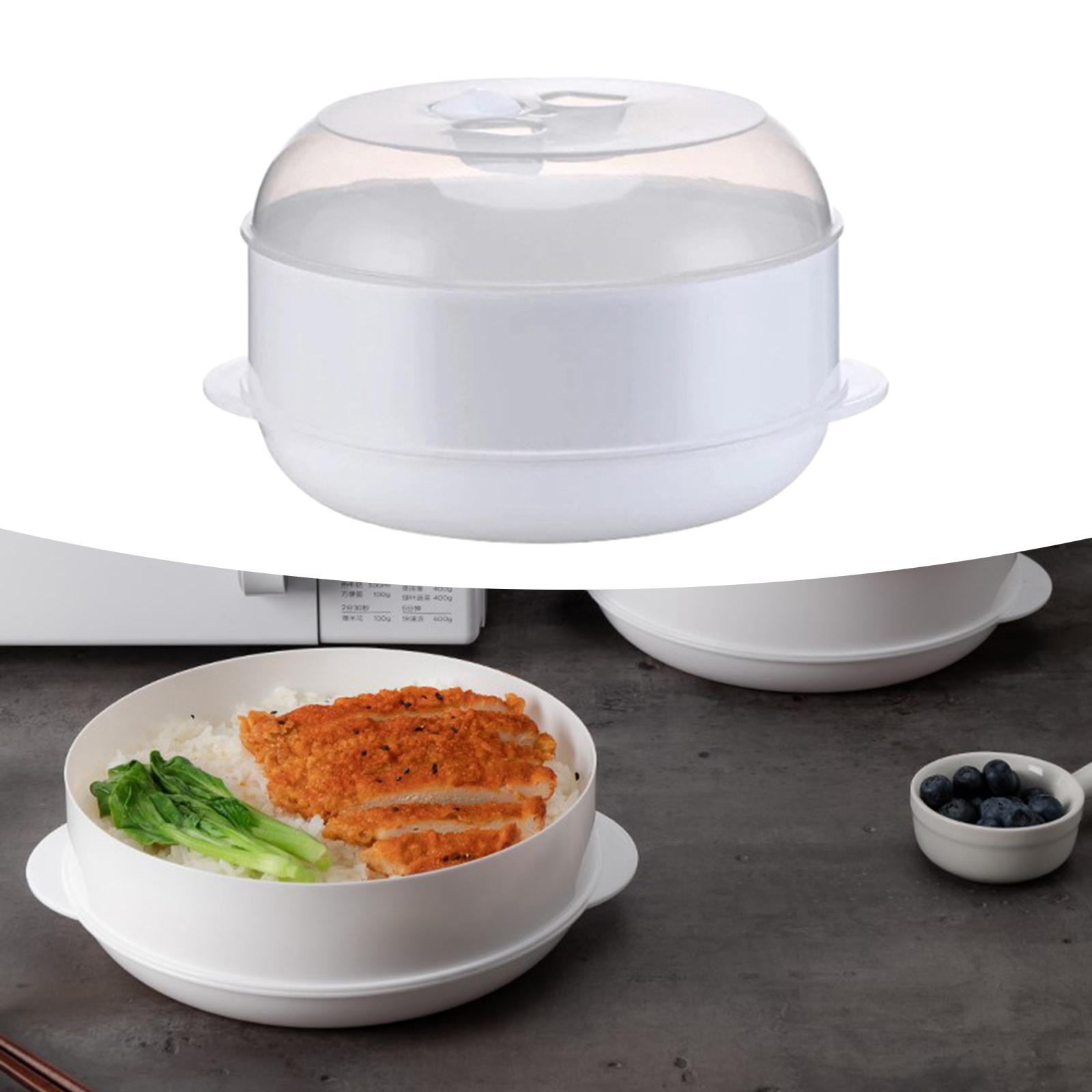 Stackable Microwave Food Steam - đánh giá và giá Meal Prep Healthy