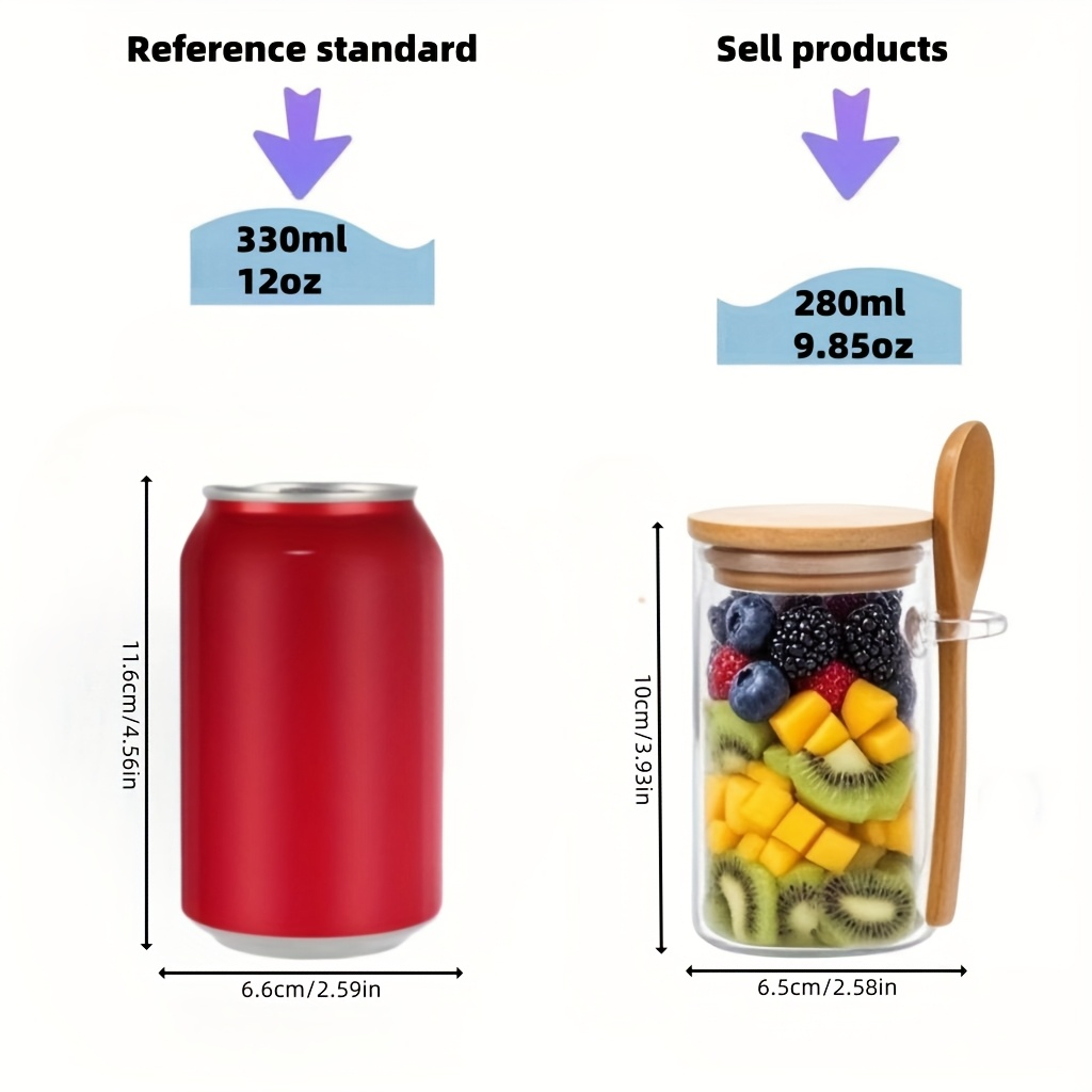 4/8/12Pcs, Oatmeal Breakfast C - đánh giá và giá Meal Prep Yogurt Containers