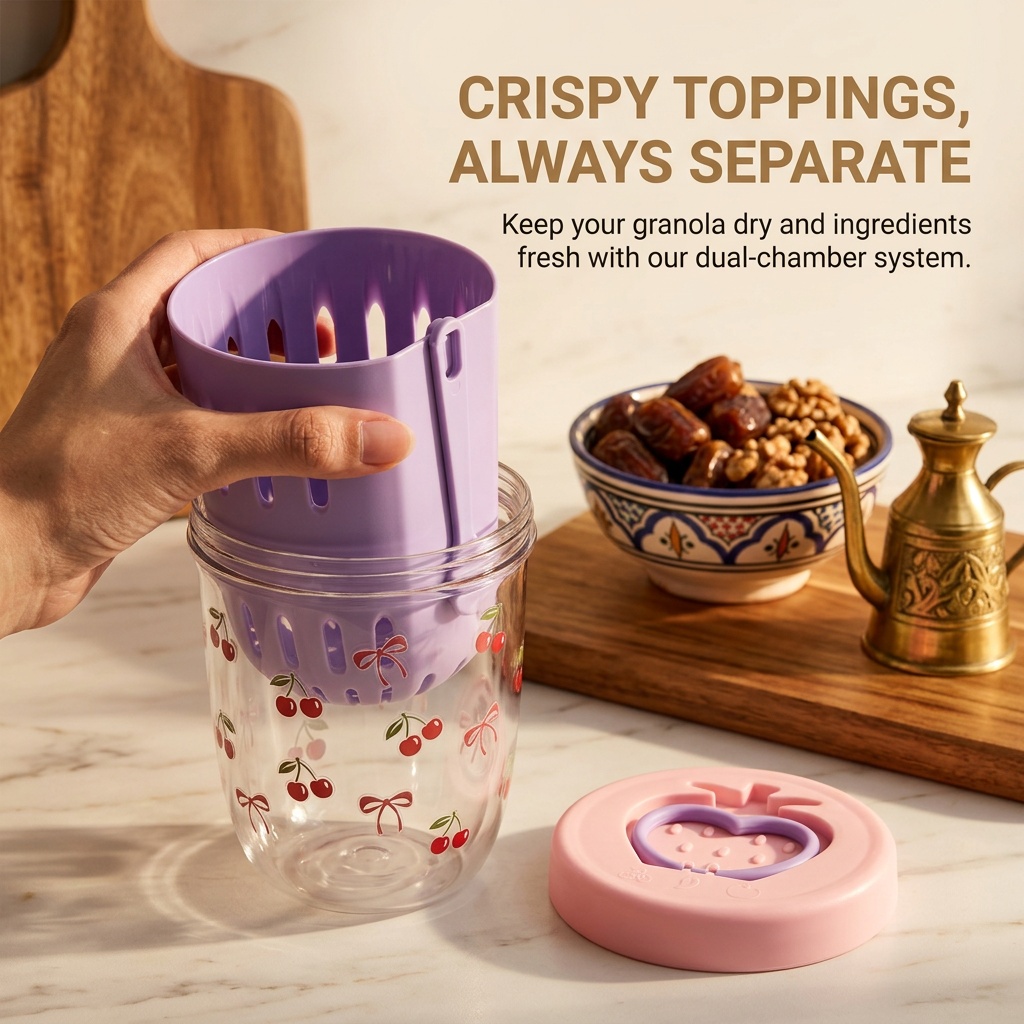 Clear Plastic Overnight Oats C - đánh giá và giá Meal Prep Yogurt Containers