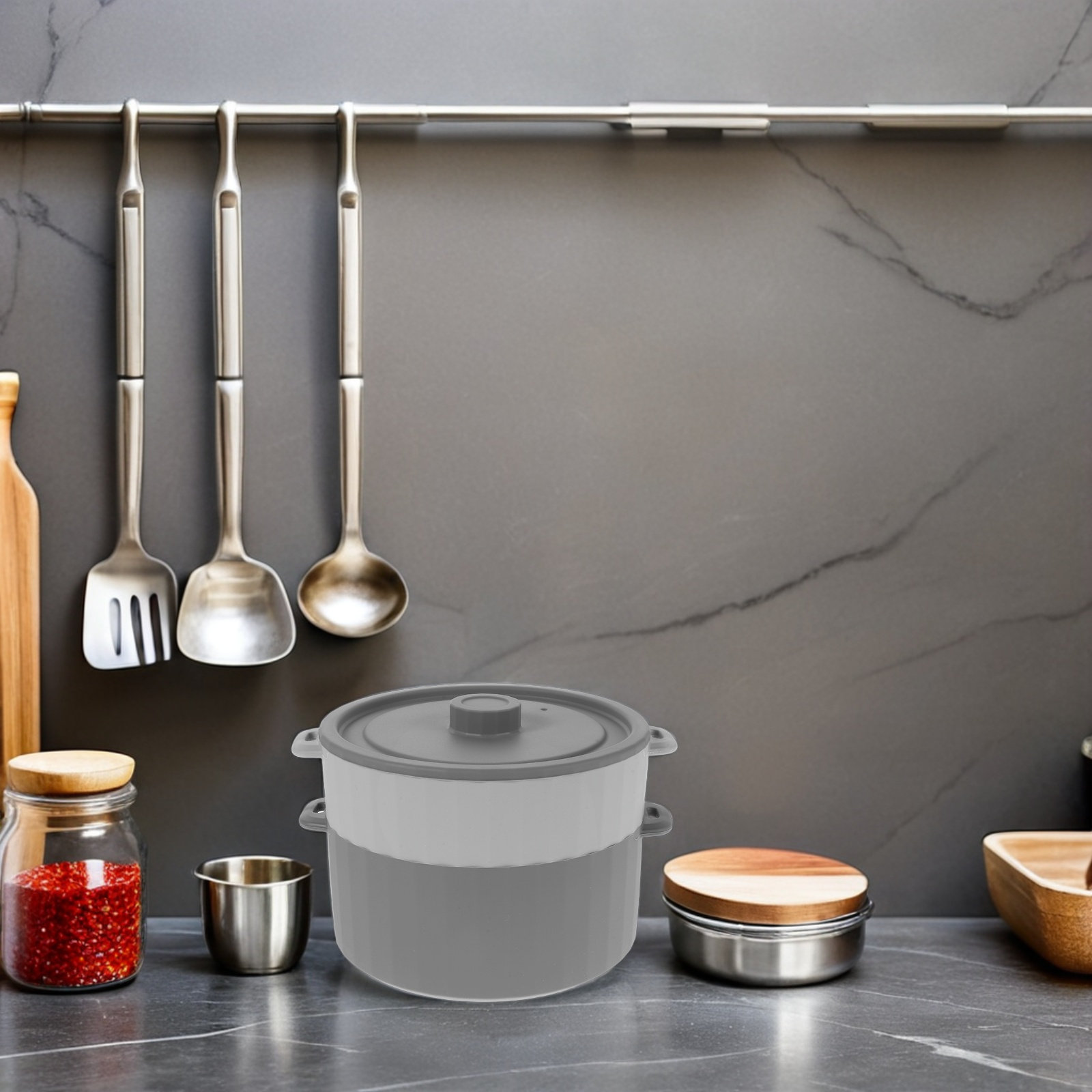 Microwave Silicone Steamer Pot - đánh giá và giá Meal Prep Healthy