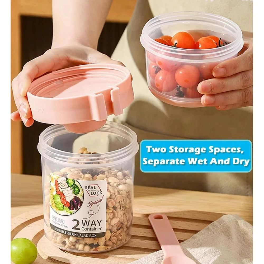 Portable Salad Cup Breakfast C - đánh giá và giá Meal Prep Yogurt Containers