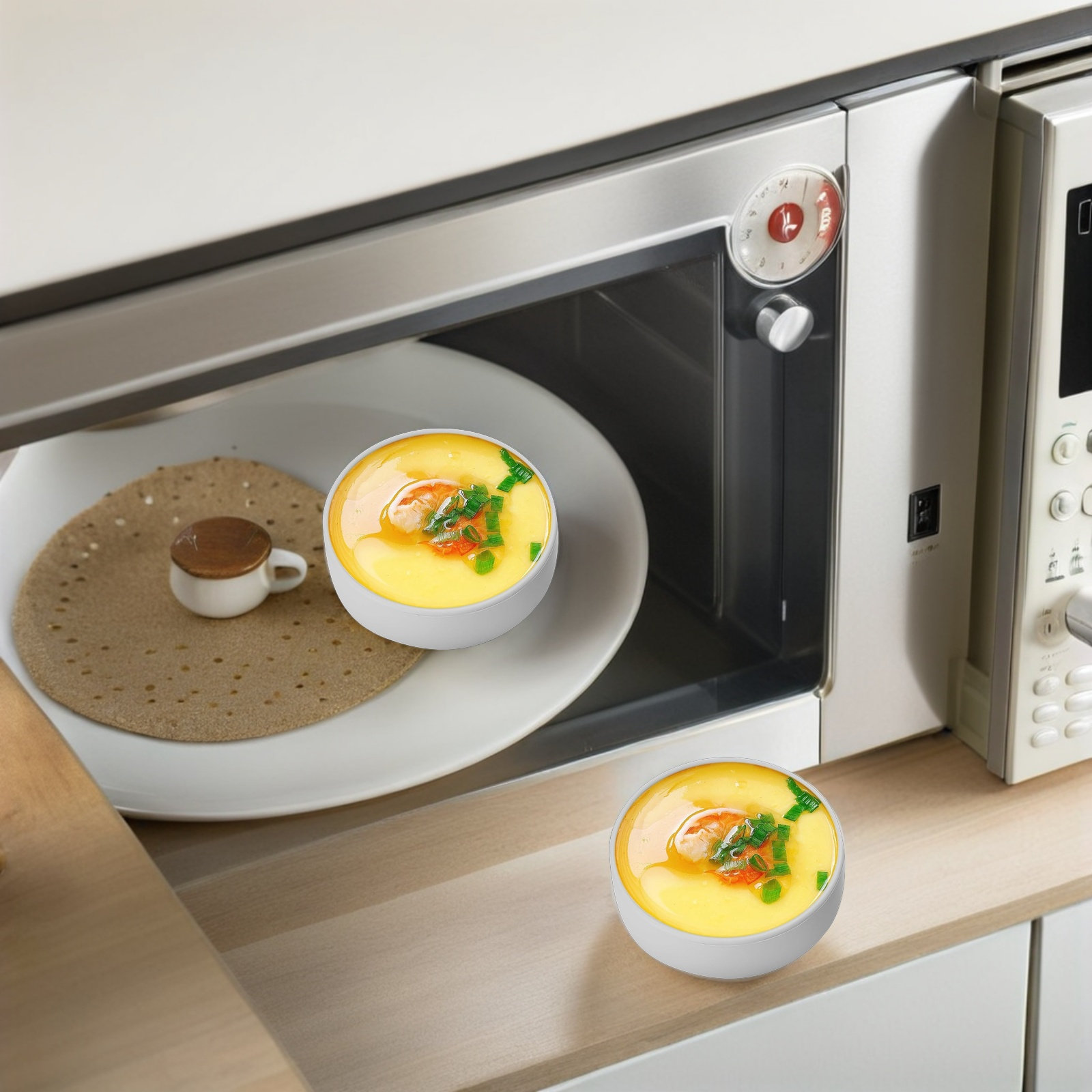 3Pcs Silicone Air Fryer Egg Mo - đánh giá và giá Meal Prep Healthy
