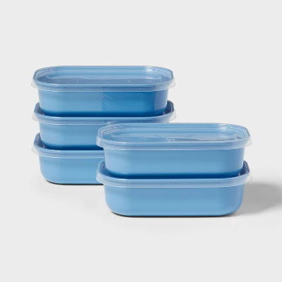 2026 New Blue Single Compartme - đánh giá và giá Meal Prep Lunch Boxes