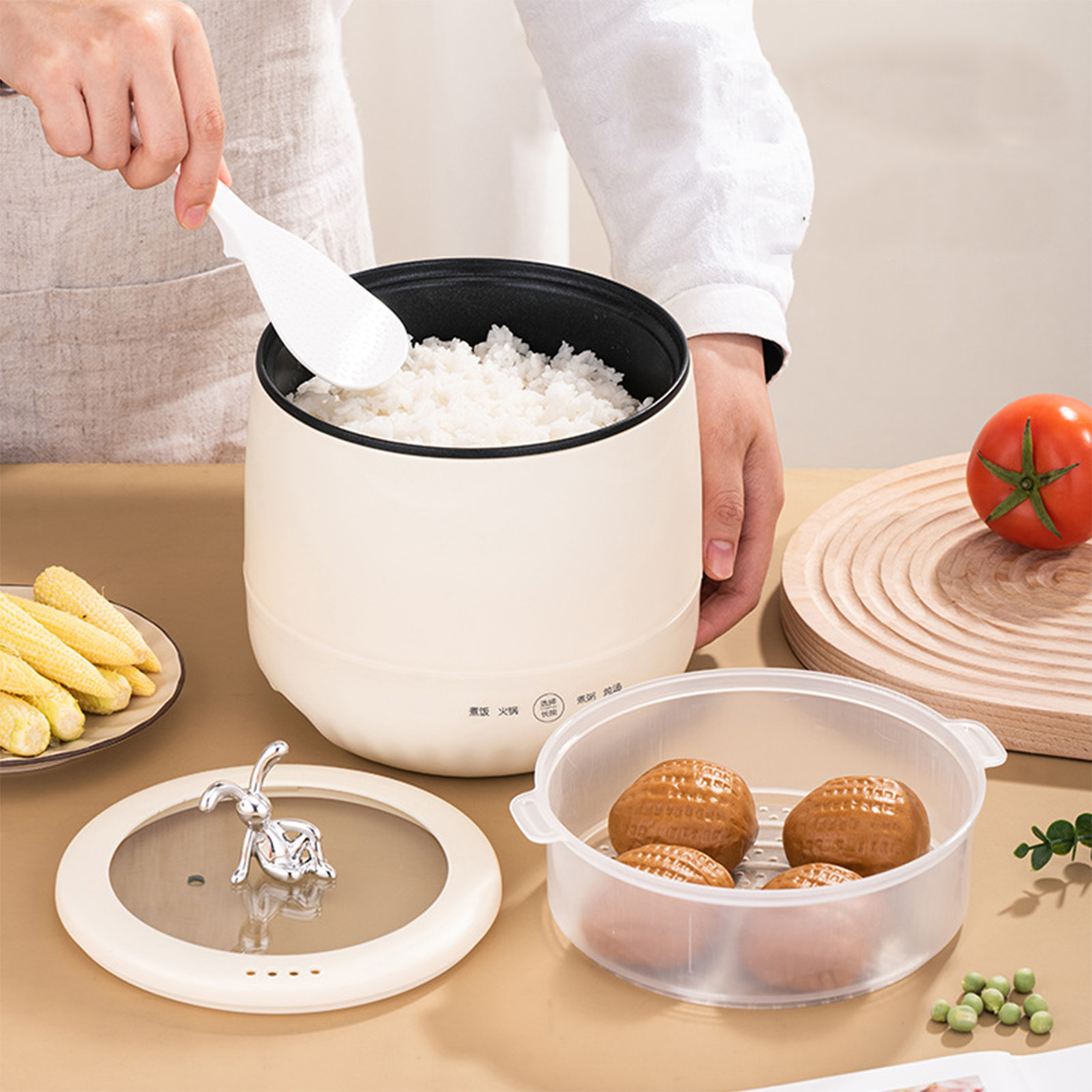 Smart Electric Mini Rice Cooke - đánh giá và giá Meal Prep Healthy