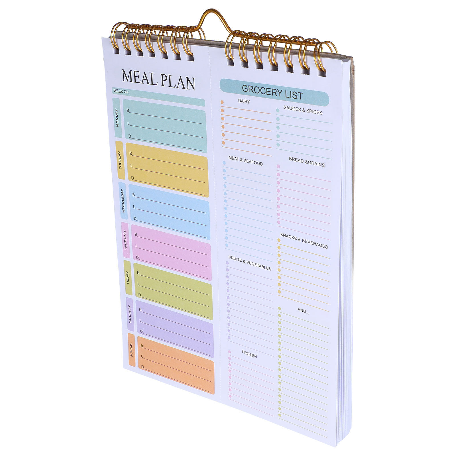 Weekly Meal Planner Notebook A - đánh giá và giá Meal Prep Weekly