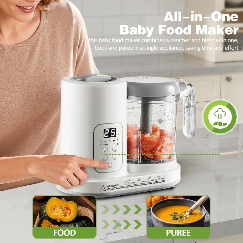 Baby Food Maker Steamer Blende - đánh giá và giá Meal Prep Healthy
