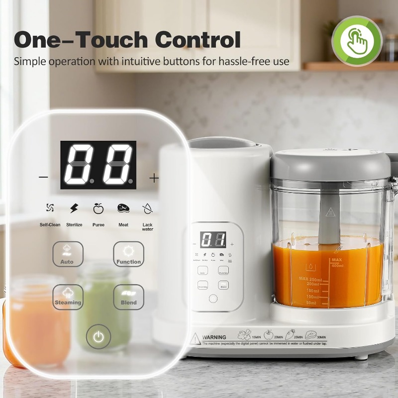Baby Food Maker Steamer Blende - đánh giá và giá Meal Prep Healthy