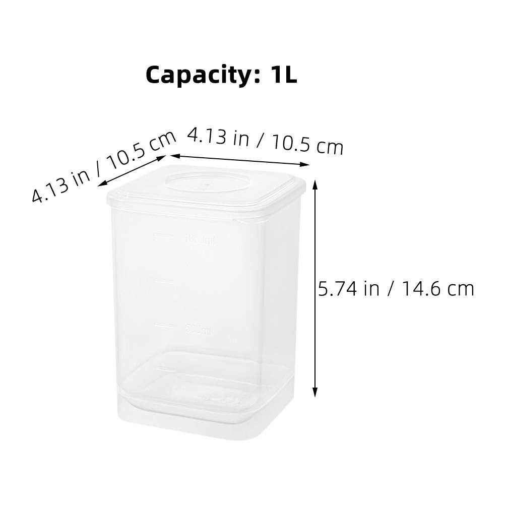 Plastic Clear Yogurt Storage B - đánh giá và giá Meal Prep Yogurt Containers