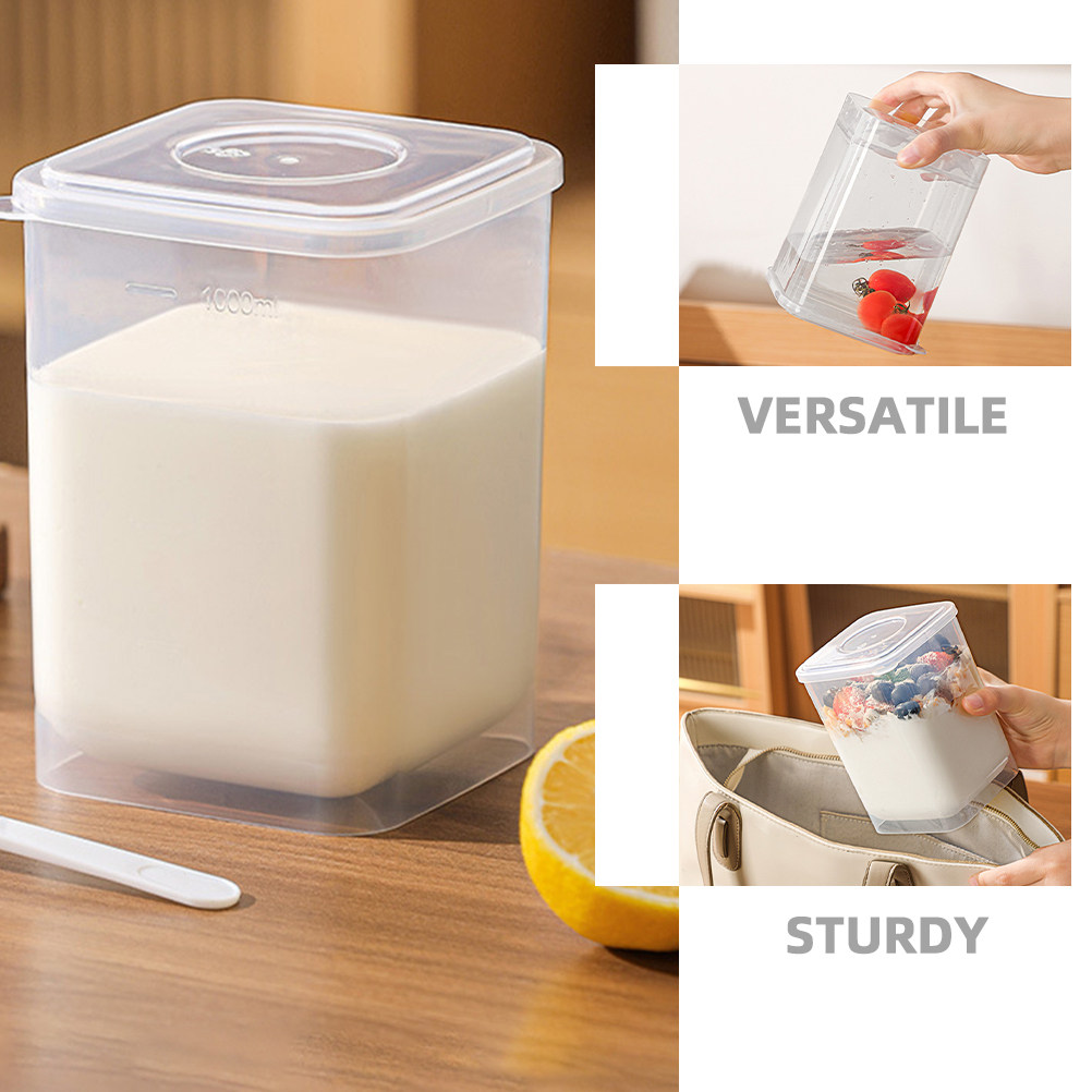 Plastic Clear Yogurt Storage B - đánh giá và giá Meal Prep Yogurt Containers
