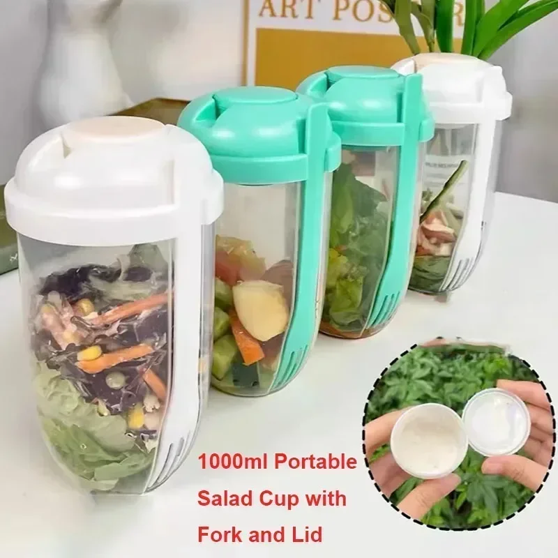 Portable Salad Bowl with Lid a - đánh giá và giá Meal Prep Yogurt Containers
