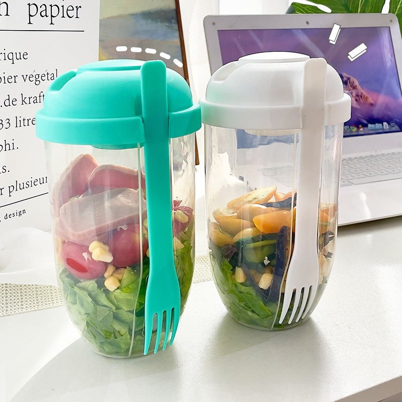 Portable Salad Bowl with Lid a - đánh giá và giá Meal Prep Yogurt Containers