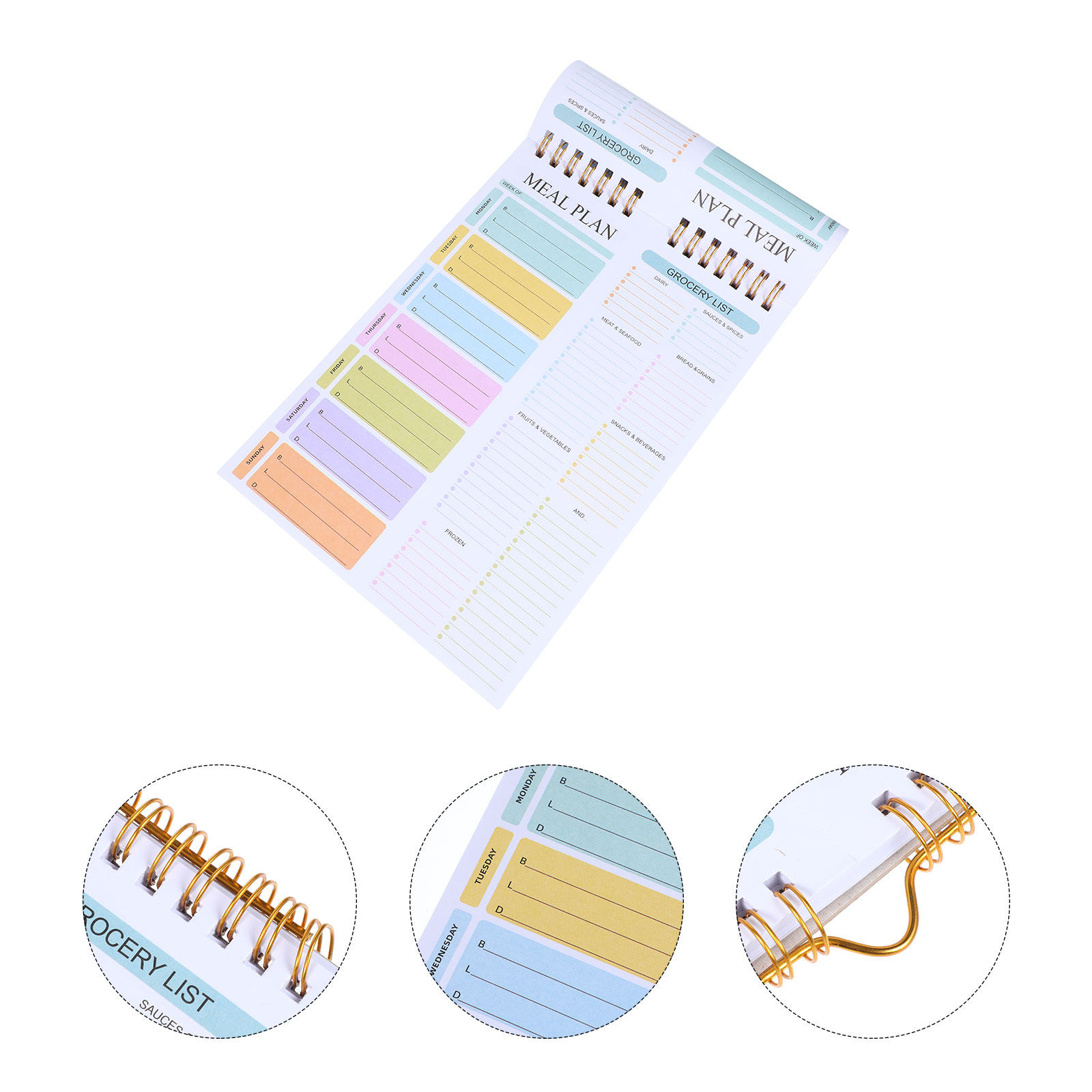 52Sheets Meal Planner Notebook - đánh giá và giá Meal Prep Weekly