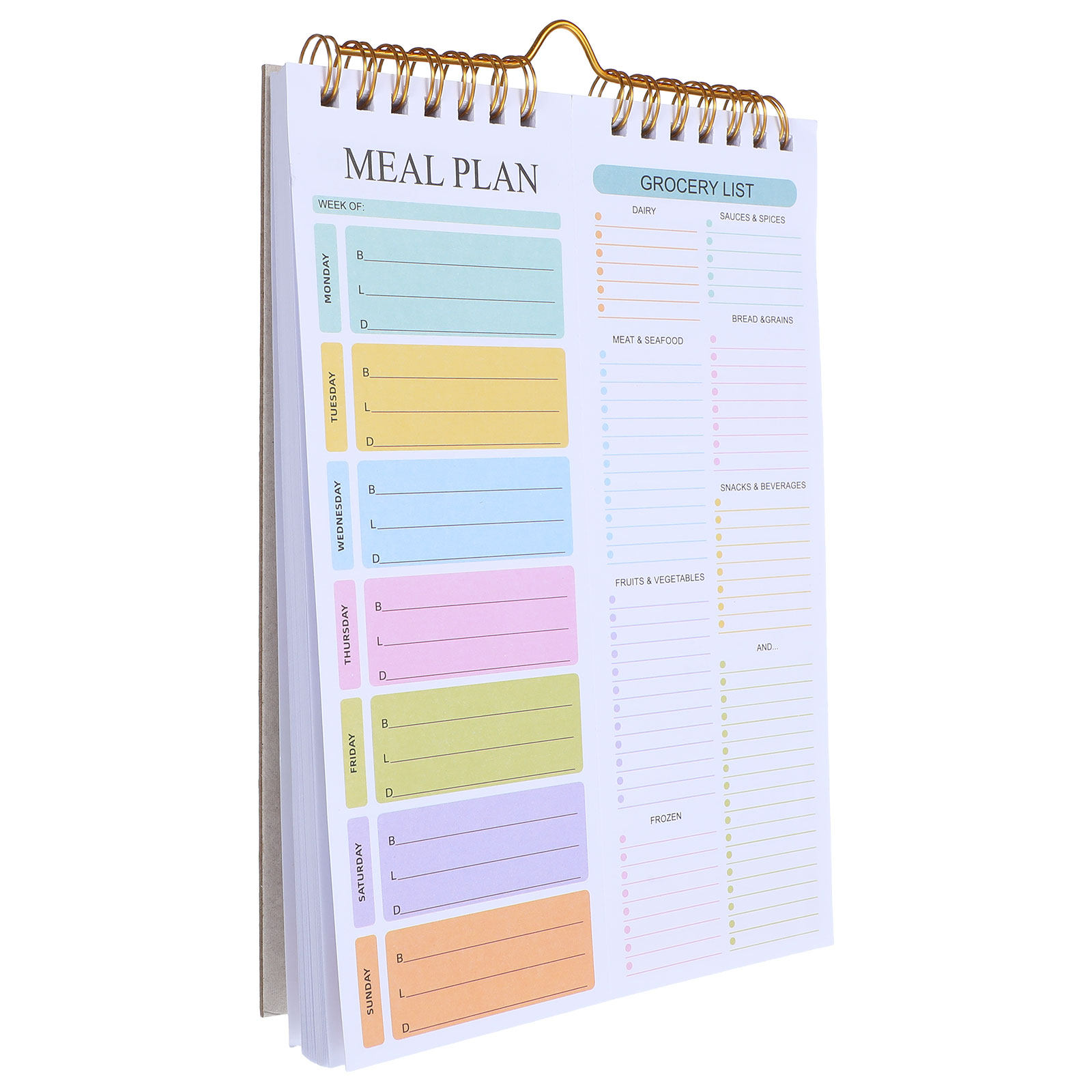 52Sheets Meal Planner Notebook - đánh giá và giá Meal Prep Weekly