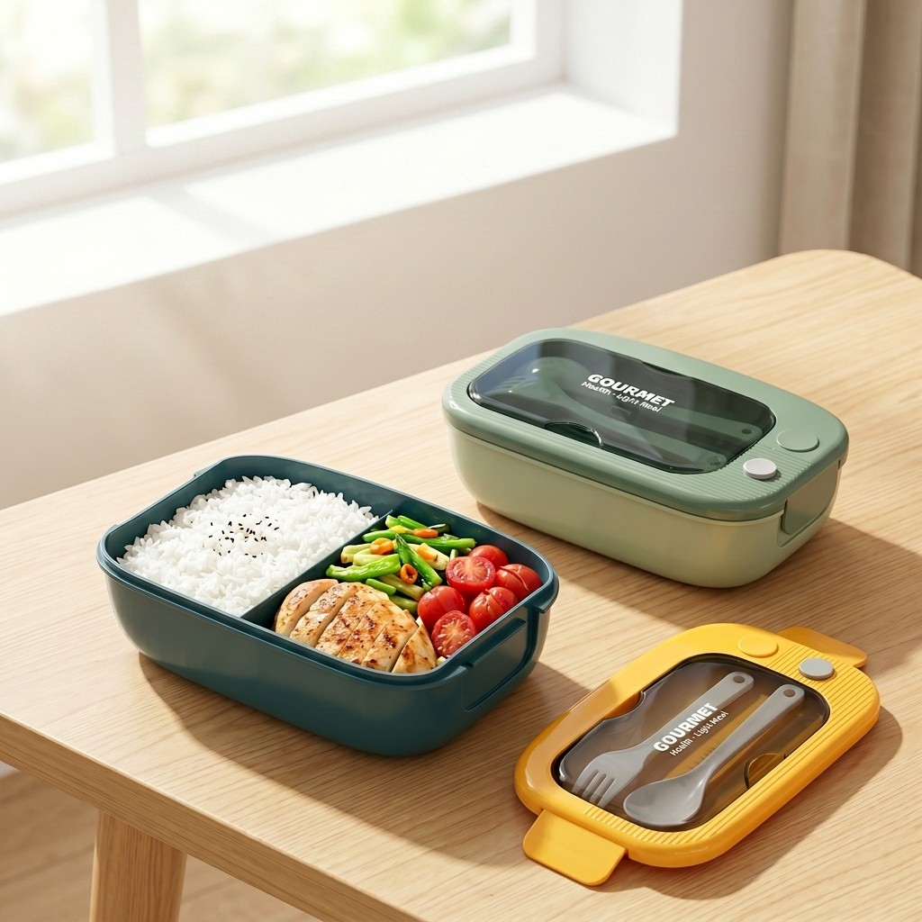 Microwavable Plastic Bento Box - đánh giá và giá Meal Prep Lunch Boxes