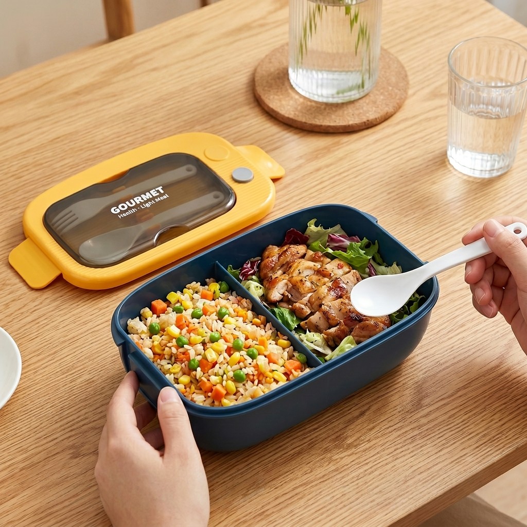 Microwavable Plastic Bento Box - đánh giá và giá Meal Prep Lunch Boxes
