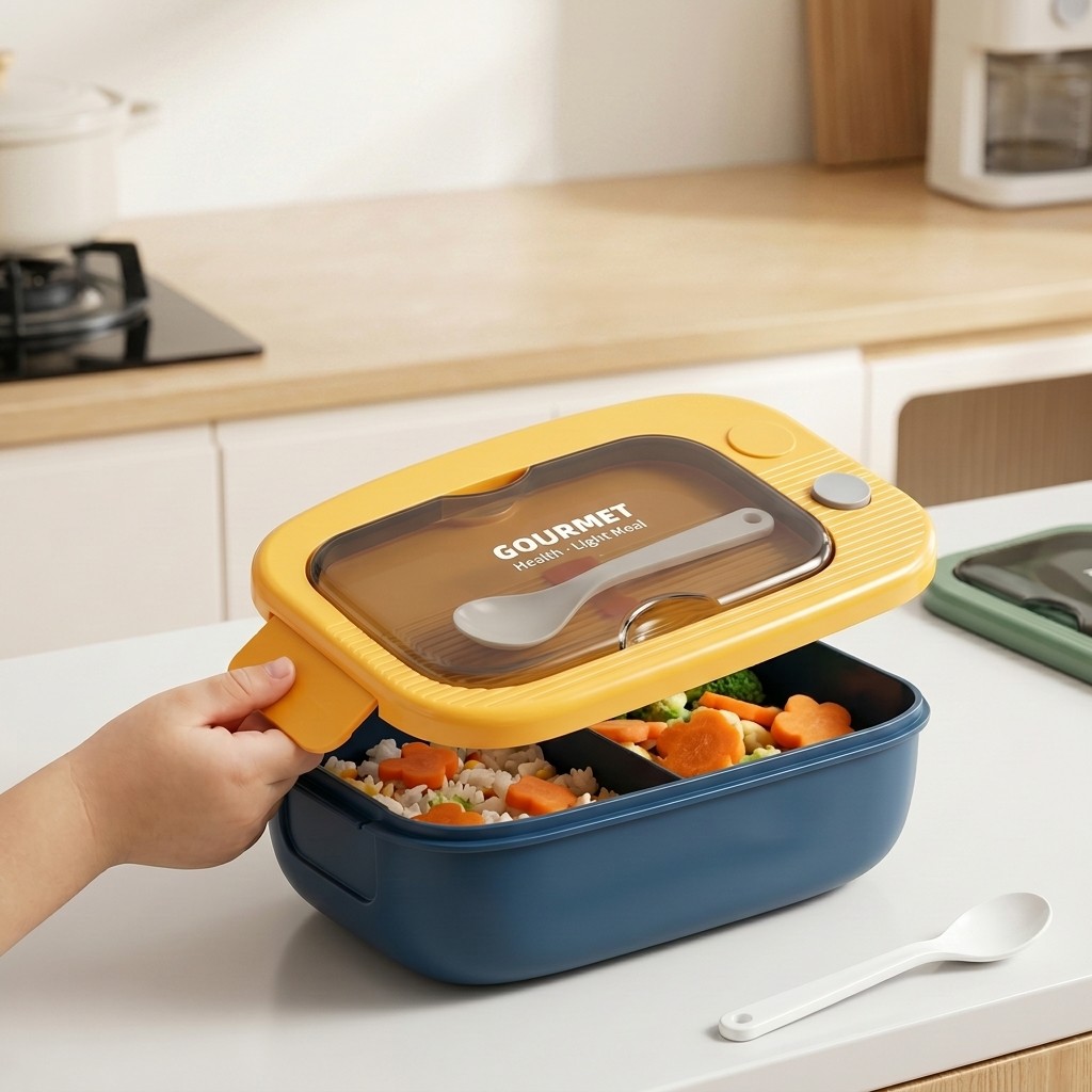 Microwavable Plastic Bento Box - đánh giá và giá Meal Prep Lunch Boxes