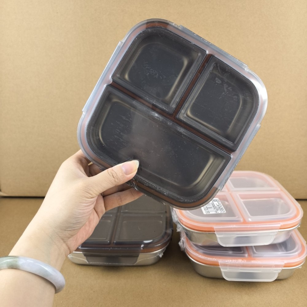 Rectangle 304 Stainless Steel  - đánh giá và giá Meal Prep Healthy