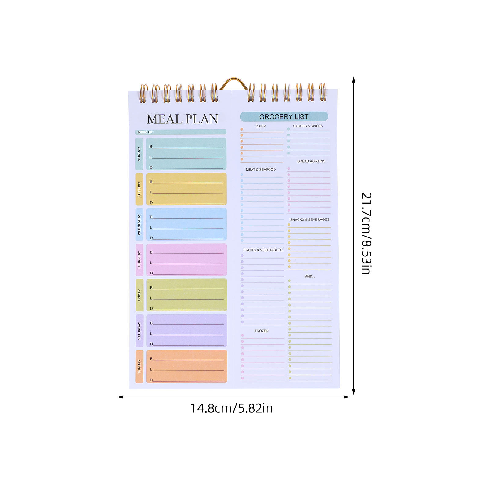 52Sheets Weekly Meal Planner N - đánh giá và giá Meal Prep Weekly