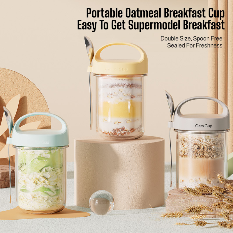 Portable Breakfast Cup Safe Le - đánh giá và giá Meal Prep Healthy