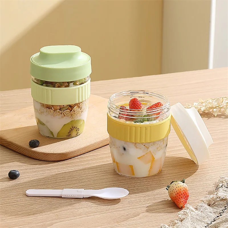 480/570ml Breakfast Cup Portab - đánh giá và giá Meal Prep Yogurt Containers