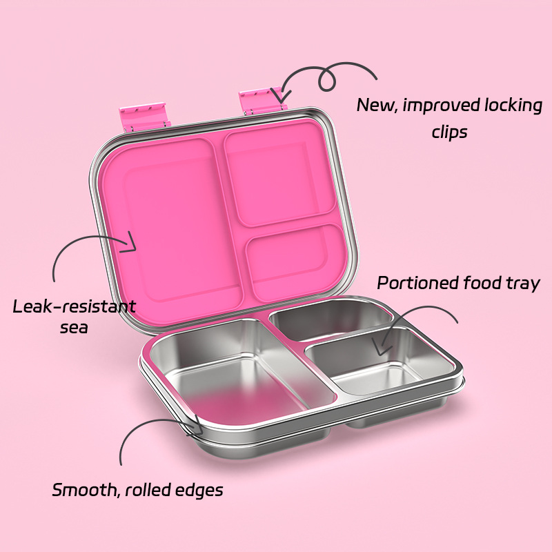 Stainless Steel Leakproof Bent - đánh giá và giá Meal Prep Lunch Boxes
