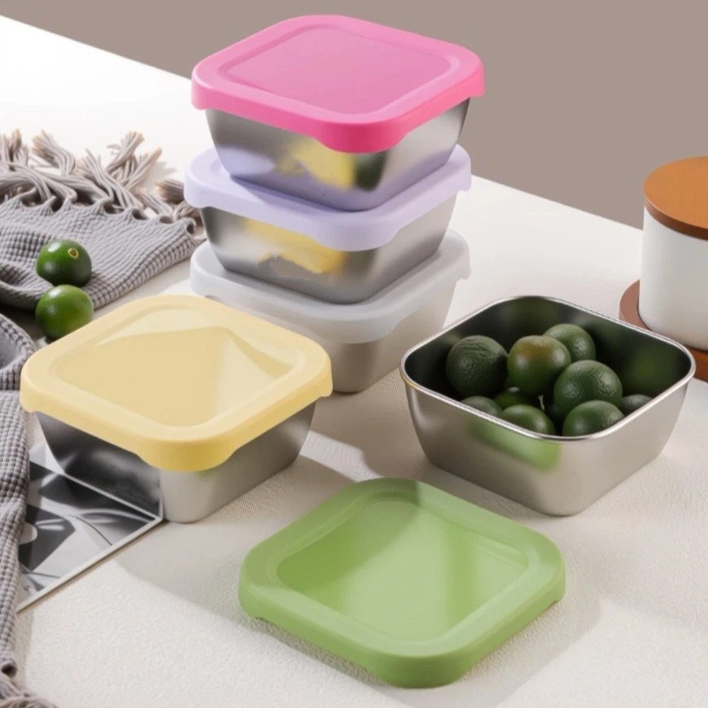 Silicone Lid Stainless Steel F - đánh giá và giá Meal Prep Healthy